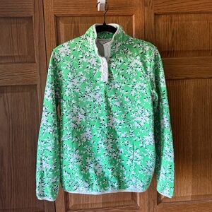 Draper James x Lands’ End Snapneck Pullover